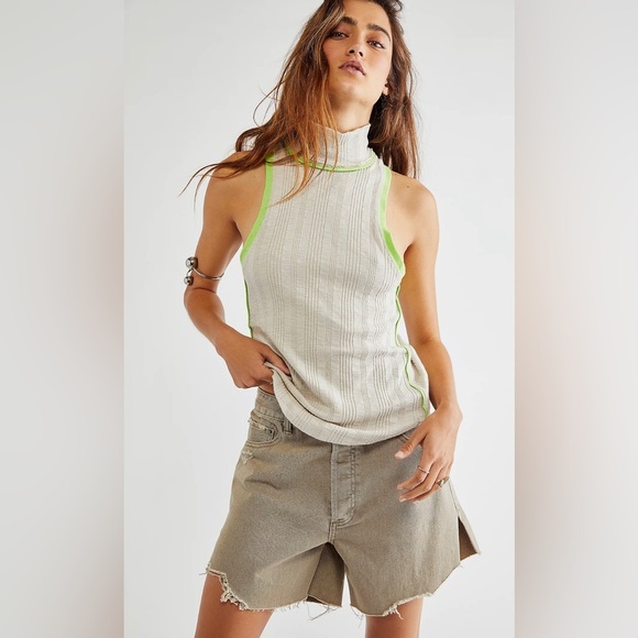 NEW FREE PEOPLE - Turtleneck Tank - Picture 1 of 6
